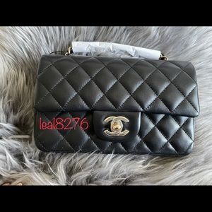 Chanel Rectangular Mini Lambskin w/ GHW